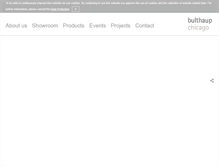 Tablet Screenshot of chicago.bulthaup.com