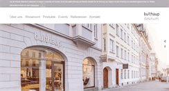 Desktop Screenshot of desinum.bulthaup.de