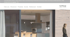 Desktop Screenshot of holz-form.bulthaup.de