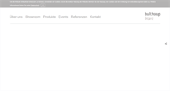 Desktop Screenshot of inarc.bulthaup.de